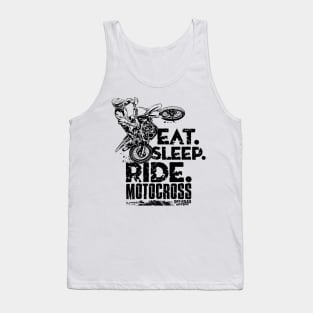 EAT SLEEP RIDE MOTOCROSS Tank Top